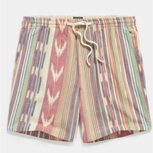 Todd Snyder 7" WEEKEND SHORT in Multi Jacquard Print, Medium